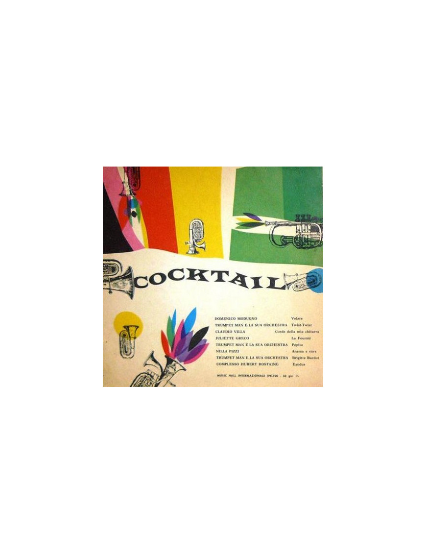 Cocktail [Various] - Vinyl 7", 33 ? RPM, Compilation