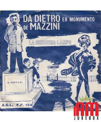 De derrière Er Monumento De Mazzini [Cesare Della Garbatella] - Vinyl 7", 45 RPM [product.brand] 1 - Shop I'm Jukebox 