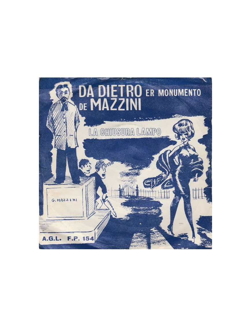 From Behind Er Monumento De Mazzini [Cesare Della Garbatella] – Vinyl 7", 45 RPM [product.brand] 1 - Shop I'm Jukebox 
