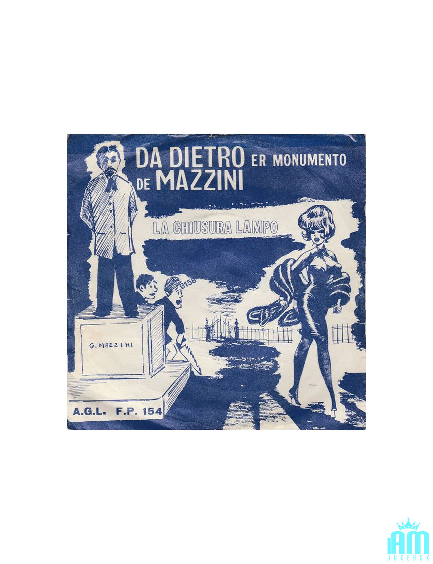 De derrière Er Monumento De Mazzini [Cesare Della Garbatella] - Vinyl 7", 45 RPM [product.brand] 1 - Shop I'm Jukebox 