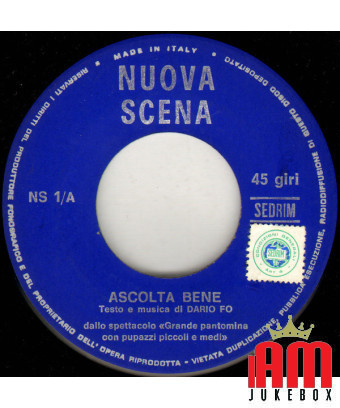 Écoute bien [Nuova Scena] - Vinyl 7", 45 RPM [product.brand] 1 - Shop I'm Jukebox 