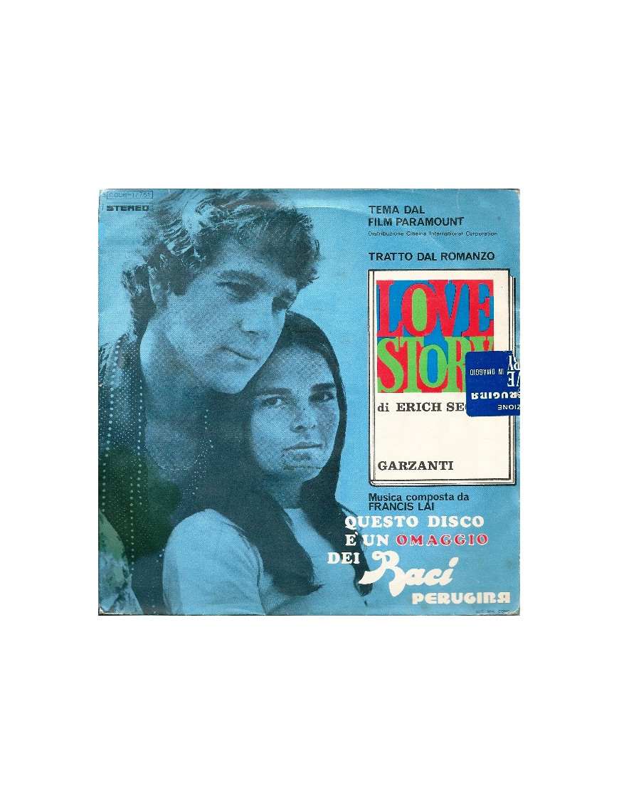 Love Story (Tema Dal Film Paramount "Love Story") [Vincenzo Tempera] - Vinyl 7", 45 RPM, Promo