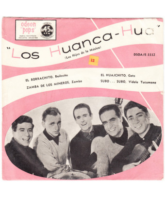 El Borrachito [Los Huanca Hua] – Vinyl 7", 45 RPM, EP, Mono
