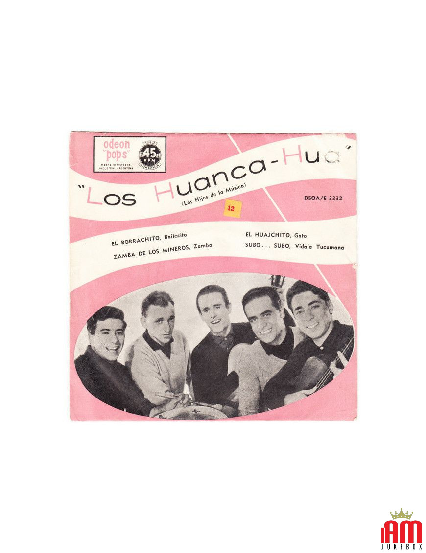 El Borrachito [Los Huanca Hua] – Vinyl 7", 45 RPM, EP, Mono [product.brand] 1 - Shop I'm Jukebox 