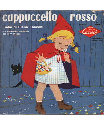 Cappuccetto Rosso Cenerentola [Elena Fanconi] - Vinyl 7", 45 RPM, EP [product.brand] 1 - Shop I'm Jukebox 