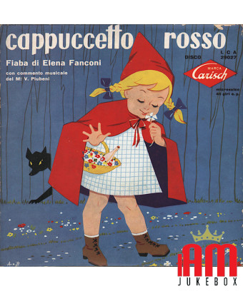 Little Red Riding Hood Cinderella [Elena Fanconi] - Vinyl 7", 45 RPM, EP
