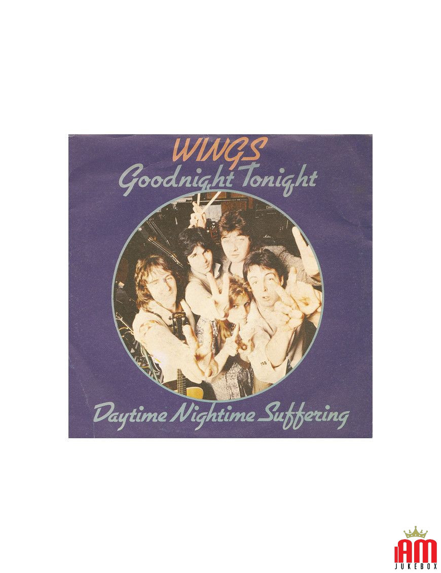 Goodnight Tonight Daytime Nightime Suffering [Wings (2)] – Vinyl 7", 45 RPM [product.brand] 1 - Shop I'm Jukebox 