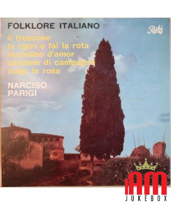 Folklore Italiano [Narciso Parigi] - Vinyl 7", 45 RPM, EP [product.brand] 1 - Shop I'm Jukebox 