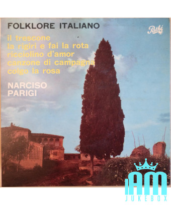 Italian Folklore [Narciso Parigi] - Vinyl 7", 45 RPM, EP [product.brand] 1 - Shop I'm Jukebox 