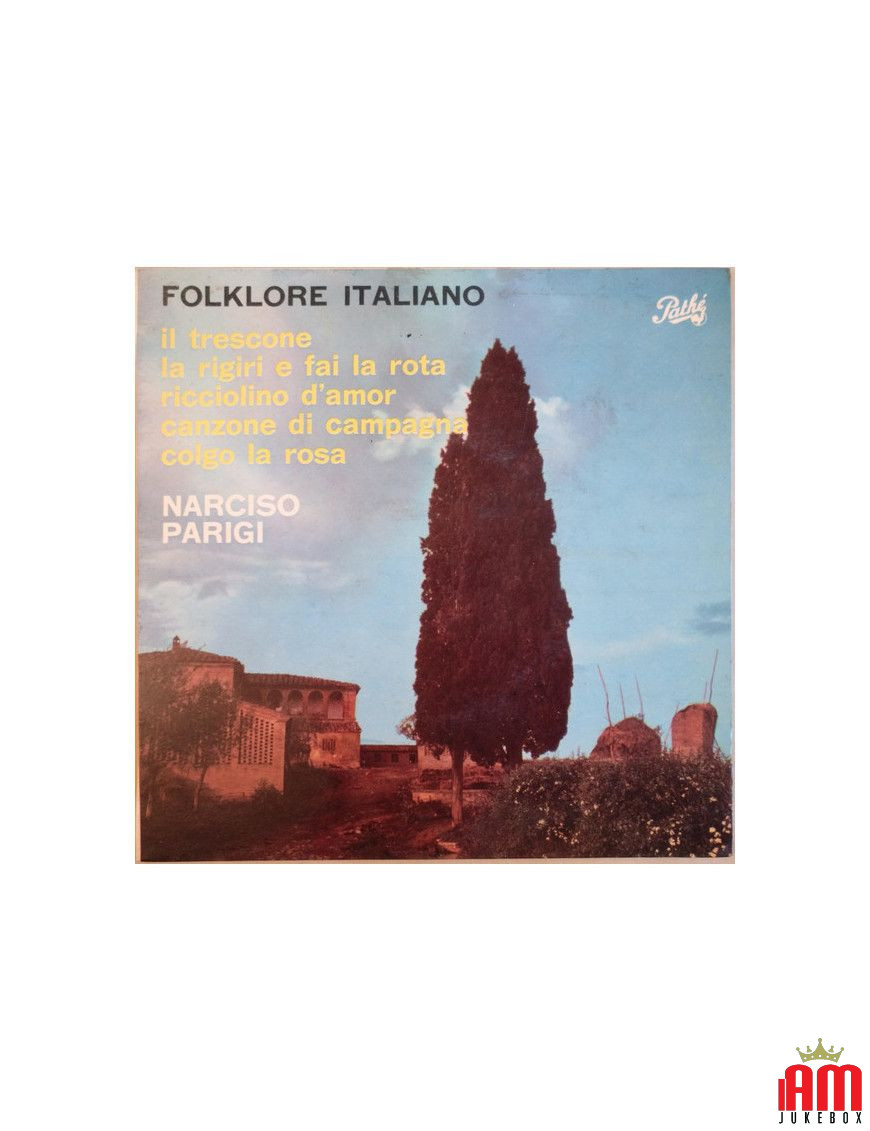 Folklore Italiano [Narciso Parigi] - Vinyl 7", 45 RPM, EP [product.brand] 1 - Shop I'm Jukebox 