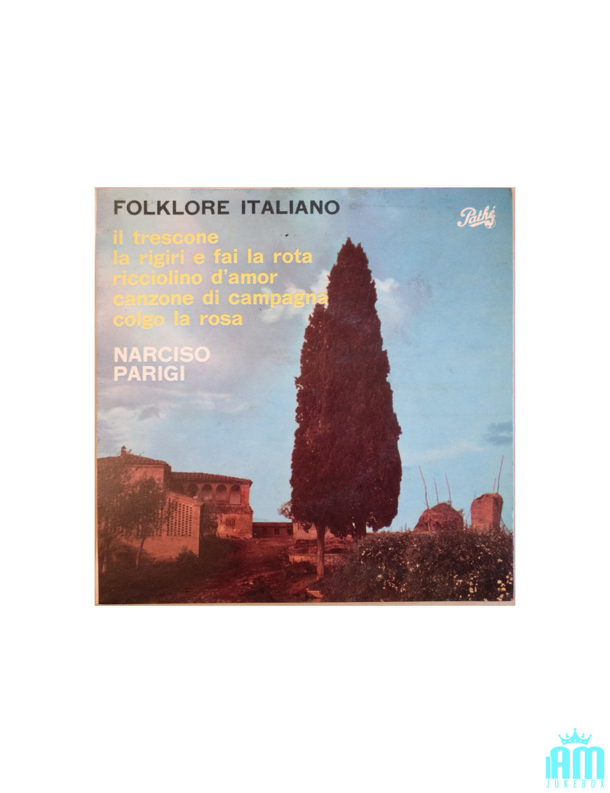 Folklore italien [Narciso Parigi] - Vinyl 7", 45 RPM, EP [product.brand] 1 - Shop I'm Jukebox 