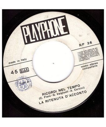 Memories Over Time Giovanna [La Ritenuta D'Acconto] - Vinyl 7", Single, 45 RPM [product.brand] 1 - Shop I'm Jukebox 