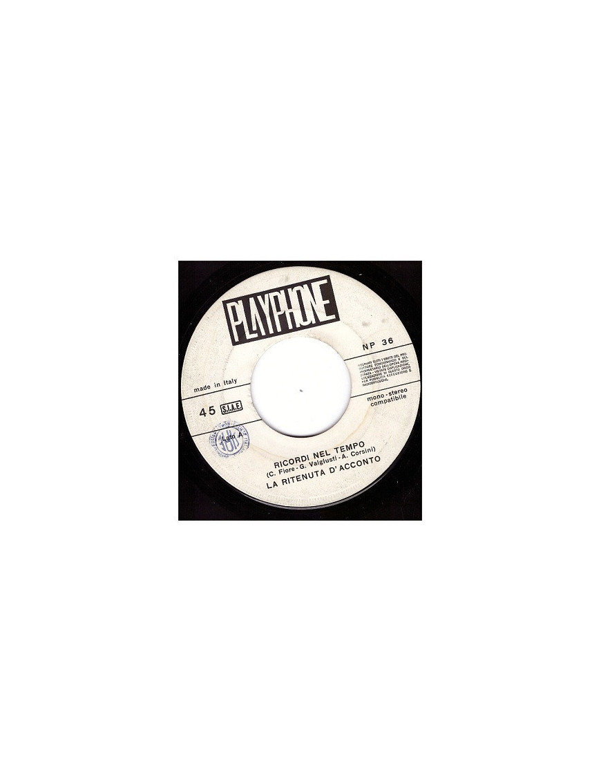 Ricordi Nel Tempo   Giovanna [La Ritenuta D'Acconto] - Vinyl 7", Single, 45 RPM
