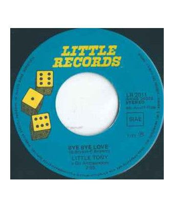 Summertime Blues Bye Bye Love [Little Tony] – Vinyl 7", 45 RPM, Stereo [product.brand] 1 - Shop I'm Jukebox 