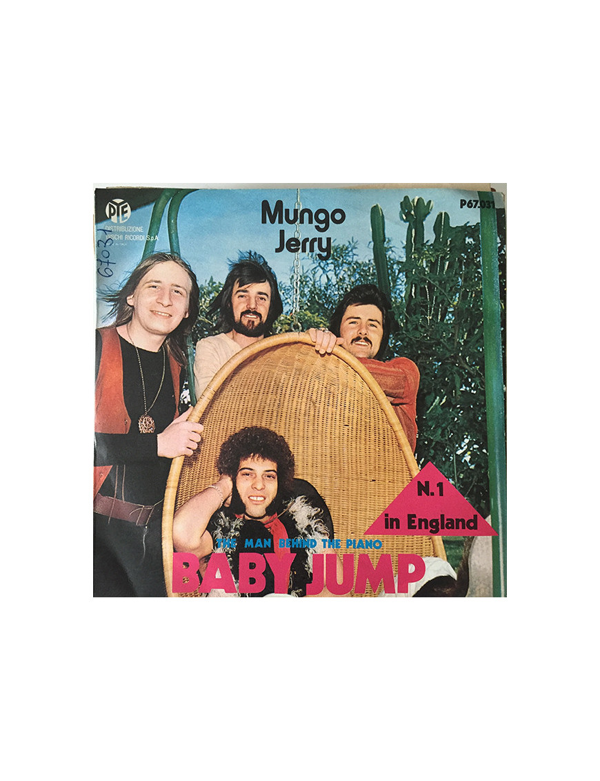 Baby Jump [Mungo Jerry] - Vinyle 7", Single, Stéréo