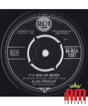C'est maintenant ou jamais (O Sole Mio) [Elvis Presley,...] - Vinyl 7", 45 RPM, Single