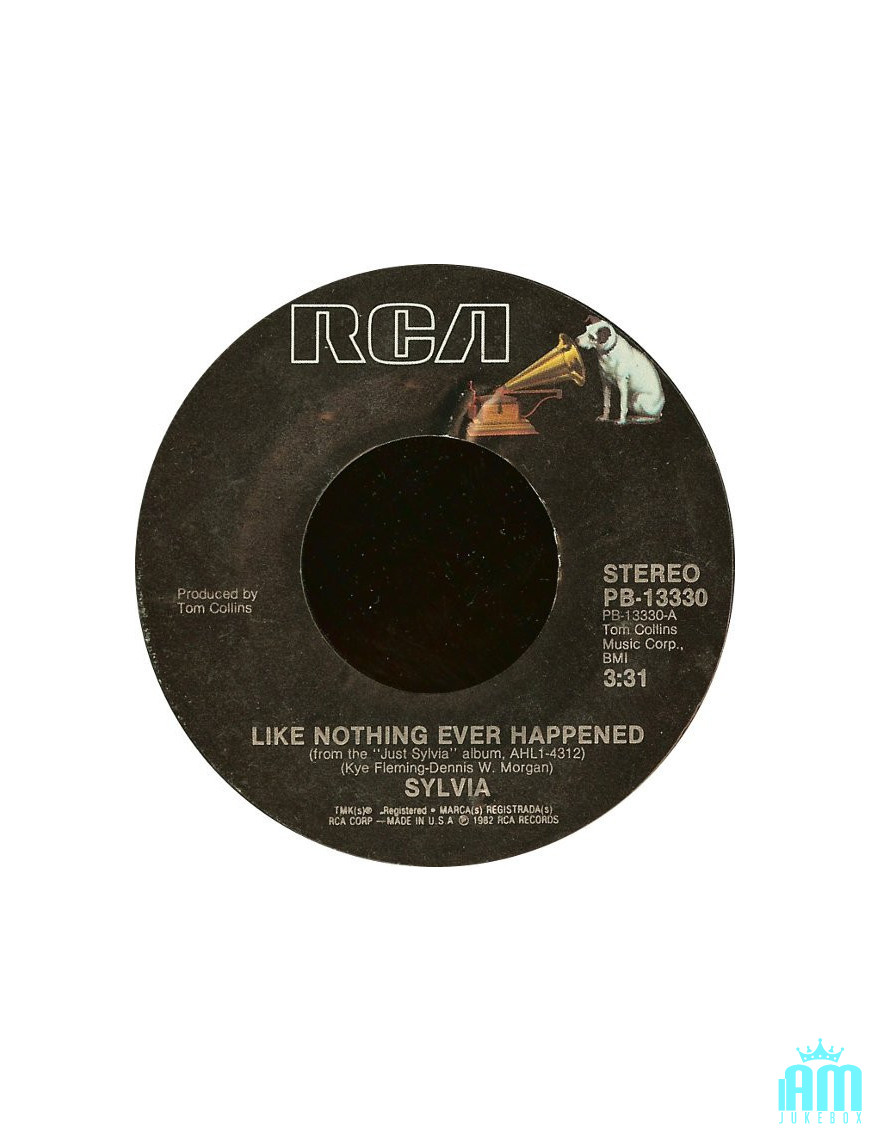 Comme si rien ne s'était passé [Sylvia (7)] - Vinyle 7", Single, 45 RPM [product.brand] 1 - Shop I'm Jukebox 