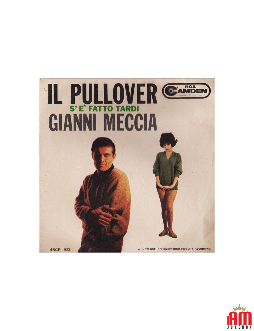 Der Pullover [Gianni Meccia] – Vinyl 7", 45 RPM [product.brand] 1 - Shop I'm Jukebox 