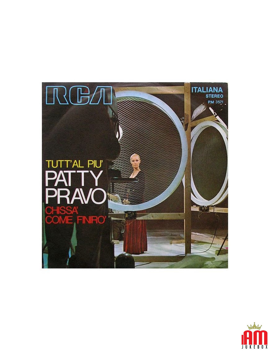 Tutt'Al Più Chissà Come Finirò [Patty Pravo] - Vinyl 7", 45 RPM [product.brand] 1 - Shop I'm Jukebox 