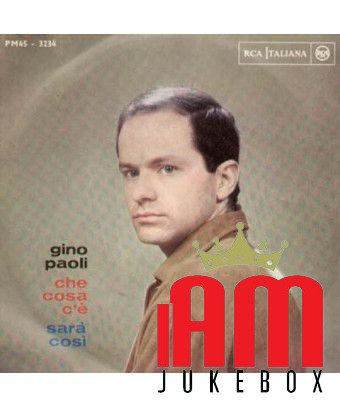 Che Cosa C'È Sarà Così [Gino Paoli] - Vinyl 7", 45 RPM, Mono [product.brand] 1 - Shop I'm Jukebox 