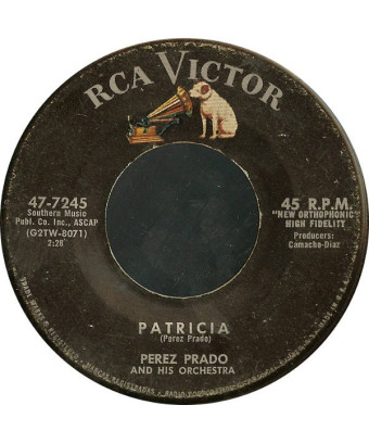Patricia Why Wait [Perez Prado And His Orchestra] – Vinyl 7", 45 RPM, Single