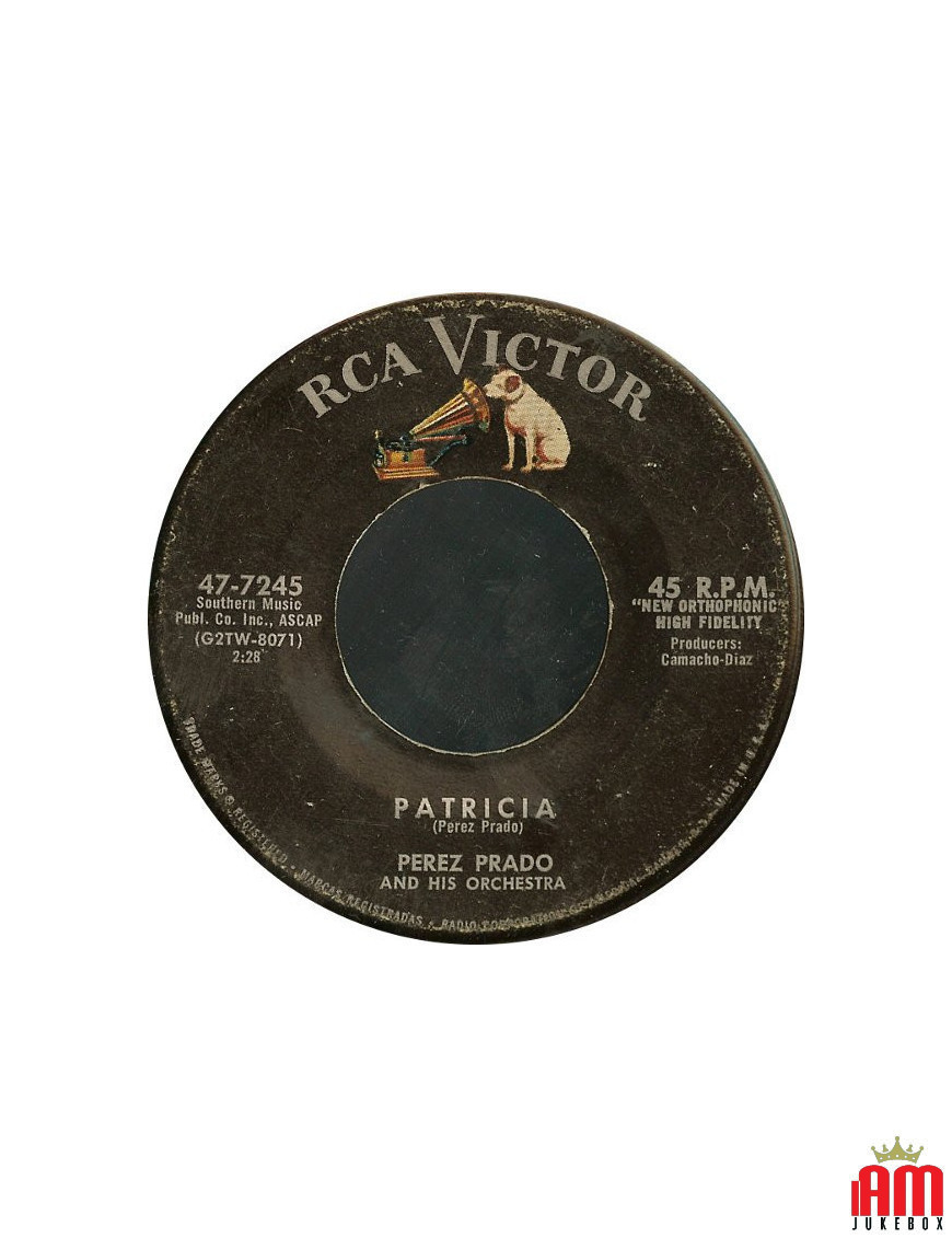 Patricia Why Wait [Perez Prado And His Orchestra] – Vinyl 7", 45 RPM, Single [product.brand] 1 - Shop I'm Jukebox 