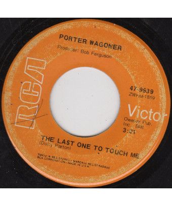 Le dernier à me toucher l'alley [Porter Wagoner] - Vinyl 7", 45 RPM, Single [product.brand] 1 - Shop I'm Jukebox 