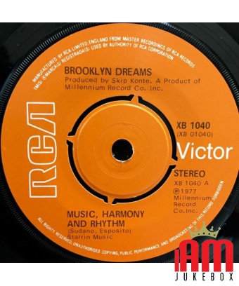 Musik, Harmonie und Rhythmus [Brooklyn Dreams] – Vinyl 7", 45 RPM, Single [product.brand] 1 - Shop I'm Jukebox 