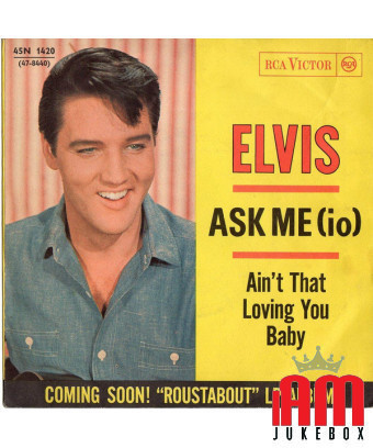 Ask Me (Io) Ain't That Loving You Baby [Elvis Presley] - Vinyle 7", 45 tours, mono [product.brand] 1 - Shop I'm Jukebox 