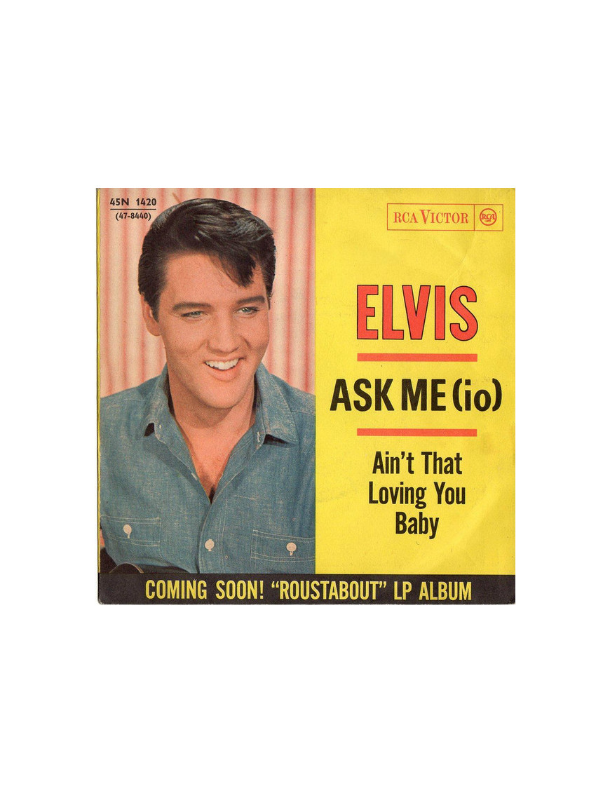 Ask Me (Io) Ain't That Loving You Baby [Elvis Presley] - Vinyl 7", 45 RPM, Mono [product.brand] 1 - Shop I'm Jukebox 