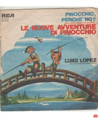 Pinocchio, Perché No? La Canzone Di Paul [Luigi Lopez,...] - Vinyl 7", 45 RPM, Stereo [product.brand] 1 - Shop I'm Jukebox 