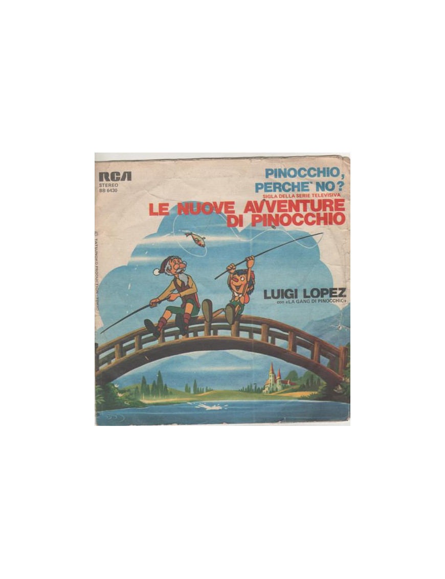 Pinocchio, Perché No? La Canzone Di Paul [Luigi Lopez,...] - Vinyl 7", 45 RPM, Stereo [product.brand] 1 - Shop I'm Jukebox 