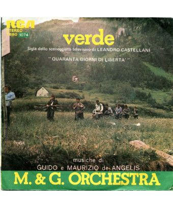 Green Is Difficult [Guido & Maurizio De Angelis Orchestra] - Vinyl 7", 45 RPM, Stereo [product.brand] 1 - Shop I'm Jukebox 