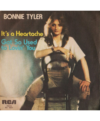 C'est un chagrin d'amour qui s'est tellement habitué à t'aimer [Bonnie Tyler] - Vinyl 7", 45 tr/min, Single, Stéréo [product.bra