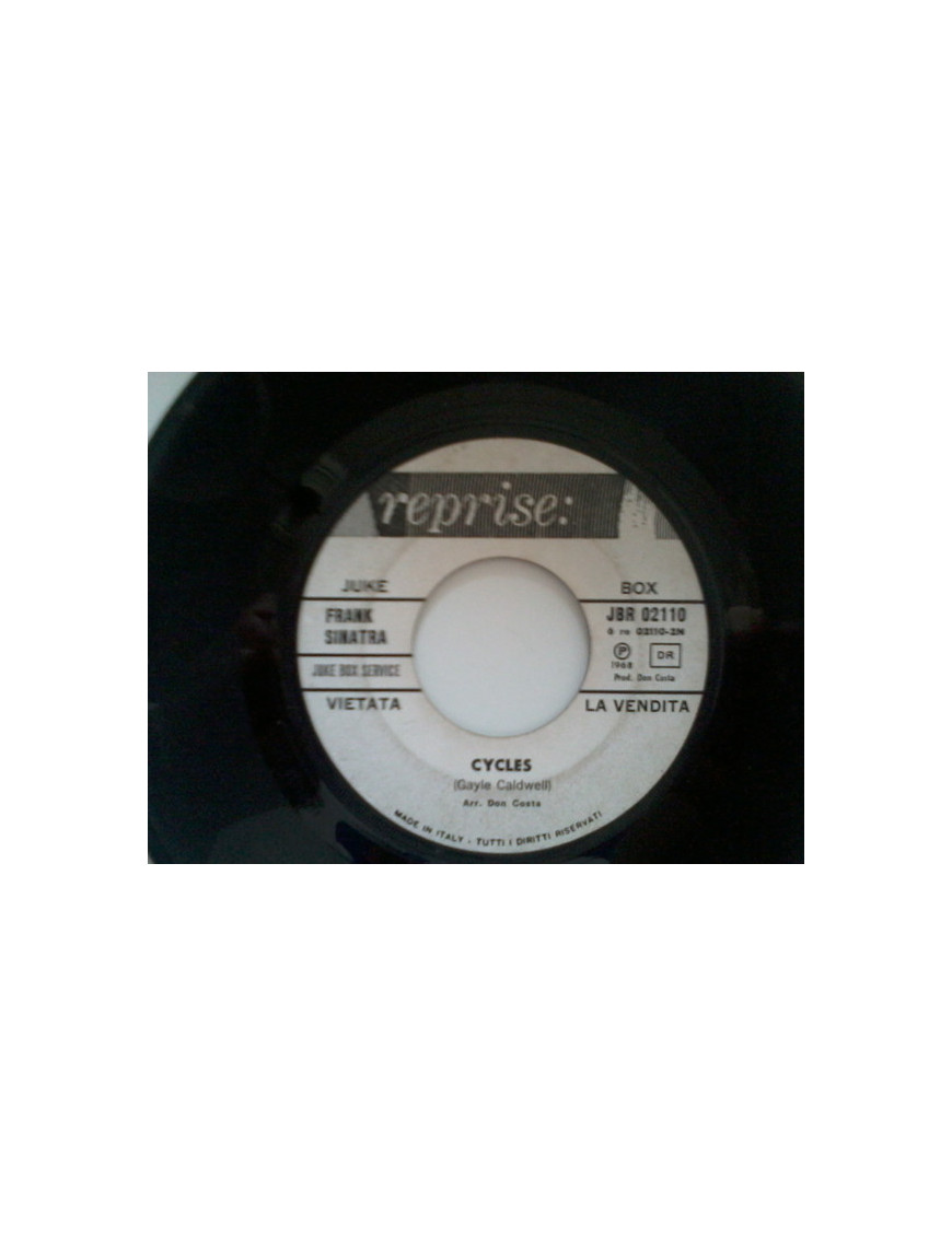 My Way Of Life [Frank Sinatra] - Vinyl 7", 45 RPM, Jukebox