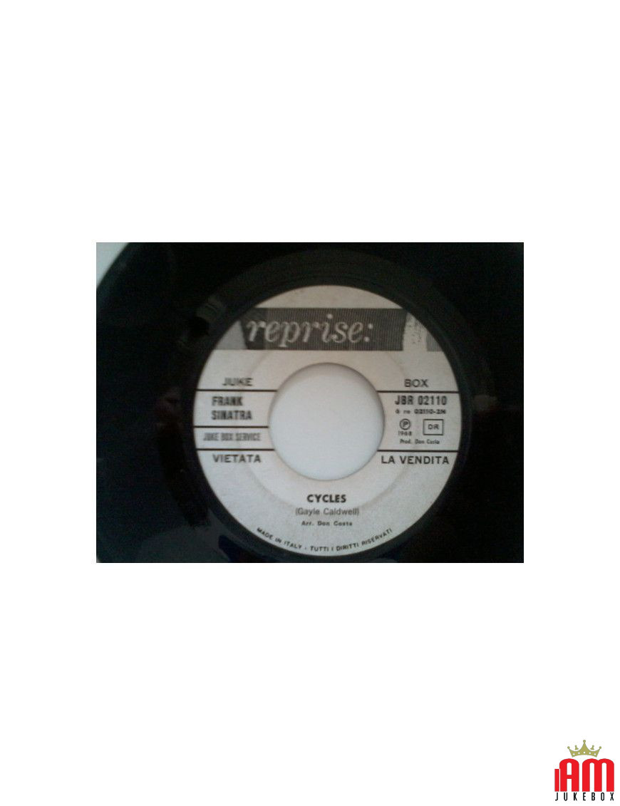 My Way Of Life [Frank Sinatra] - Vinyl 7", 45 RPM, Jukebox