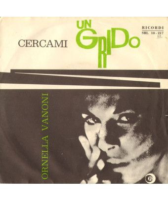 Cercami Un Grido [Ornella Vanoni] - Vinyl 7", 45 RPM [product.brand] 1 - Shop I'm Jukebox 