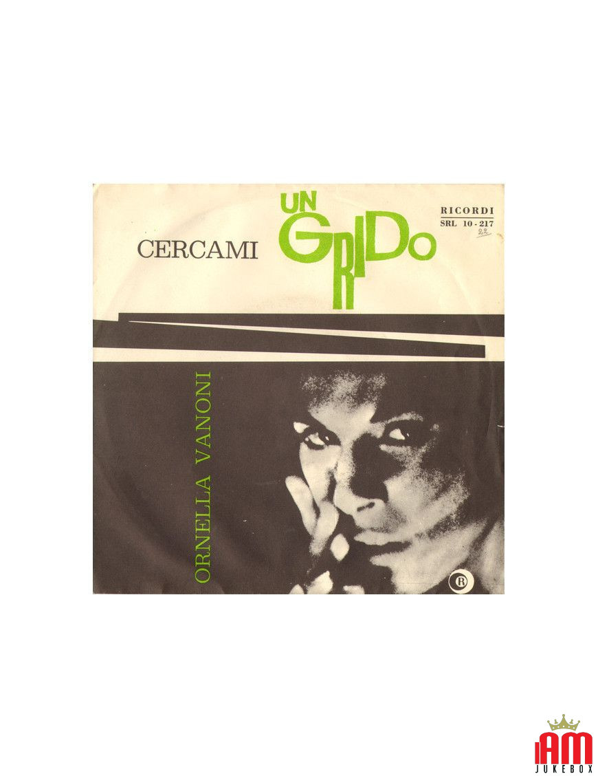 Cercami Un Grido [Ornella Vanoni] - Vinyl 7", 45 RPM [product.brand] 1 - Shop I'm Jukebox 