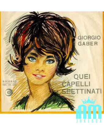 Those Unkempt Hairs [Giorgio Gaber] - Vinyl 7", 45 RPM [product.brand] 1 - Shop I'm Jukebox 