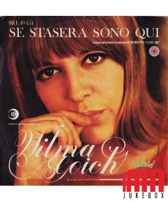 If Tonight I'm Here [Wilma Goich] – Vinyl 7", 45 RPM [product.brand] 1 - Shop I'm Jukebox 