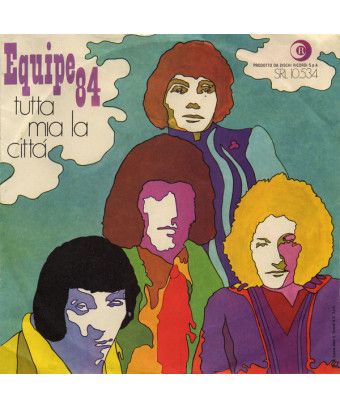 Tutta Mia La Città [Equipe 84] - Vinyl 7", 45 RPM, Single [product.brand] 1 - Shop I'm Jukebox 