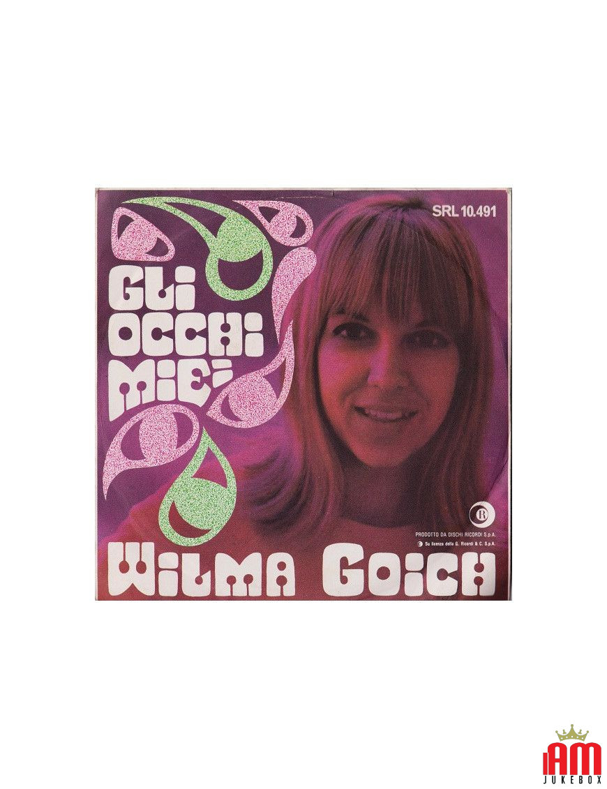 Gli Occhi Miei [Wilma Goich] - Vinyle 7", 45 TR/MIN [product.brand] 1 - Shop I'm Jukebox 