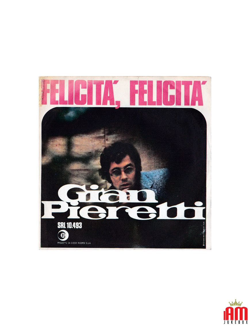 Happiness, Happiness [Gian Pieretti] - Vinyl 7", 45 RPM [product.brand] 1 - Shop I'm Jukebox 