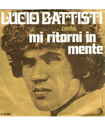 Mi Ritorni In Mente [Lucio Battisti] - Vinyl 7", 45 RPM, Single [product.brand] 1 - Shop I'm Jukebox 