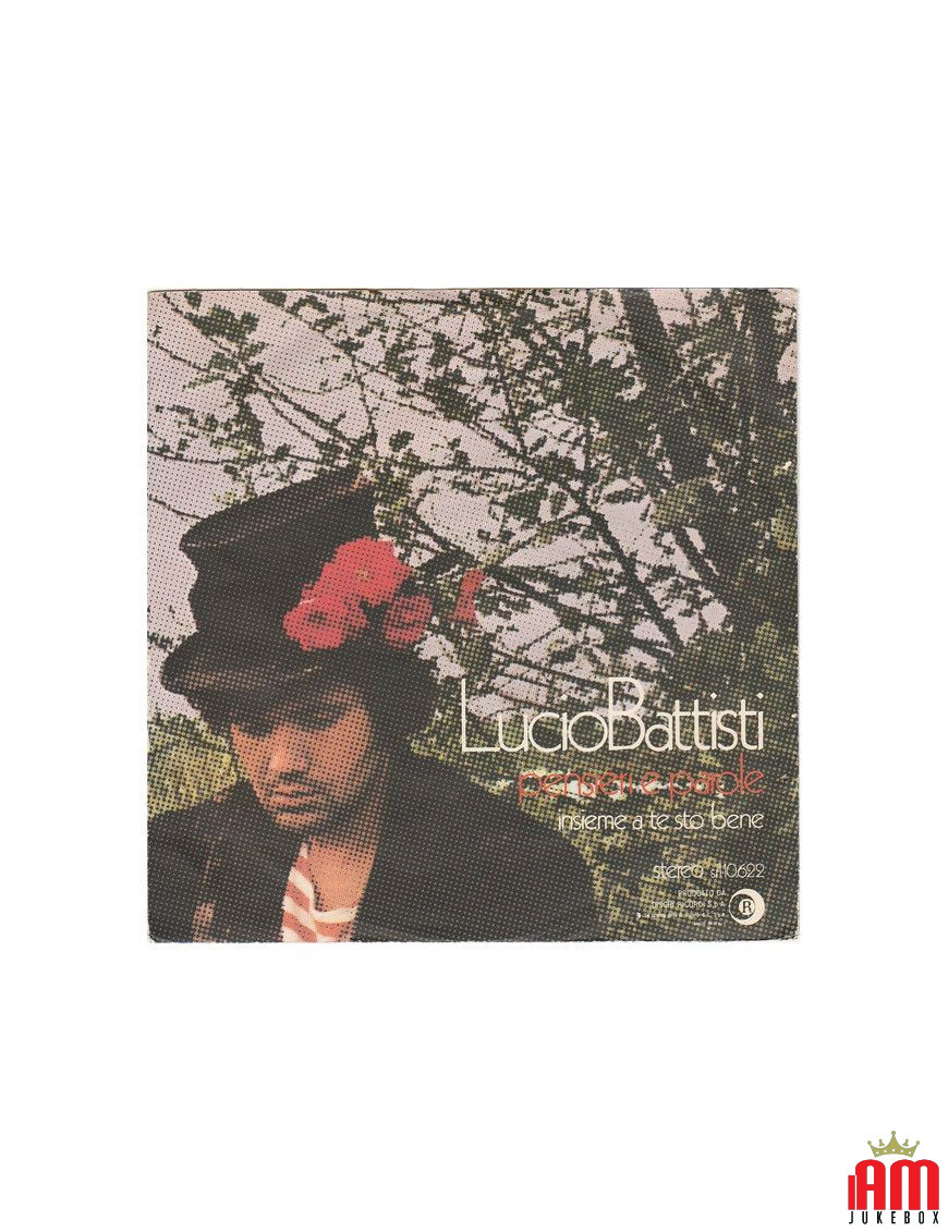 Thoughts and Words [Lucio Battisti] - Vinyl 7", 45 RPM [product.brand] 1 - Shop I'm Jukebox 