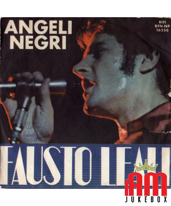 Angeli Negri [Fausto Leali] - Vinyle 7", 45 tours [product.brand] 1 - Shop I'm Jukebox 