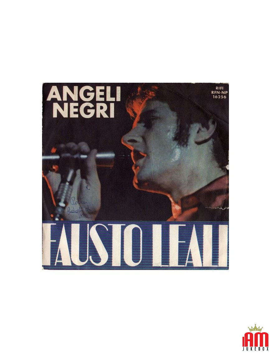 Angeli Negri [Fausto Leali] - Vinyl 7", 45 RPM [product.brand] 1 - Shop I'm Jukebox 