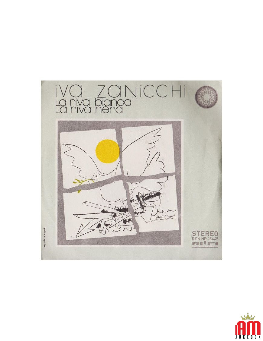 La Riva Bianca La Riva Nera [Iva Zanicchi] – Vinyl 7", 45 RPM, Stereo [product.brand] 1 - Shop I'm Jukebox 