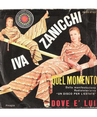 Ce moment où il est [Iva Zanicchi] - Vinyle 7", 45 tours [product.brand] 1 - Shop I'm Jukebox 