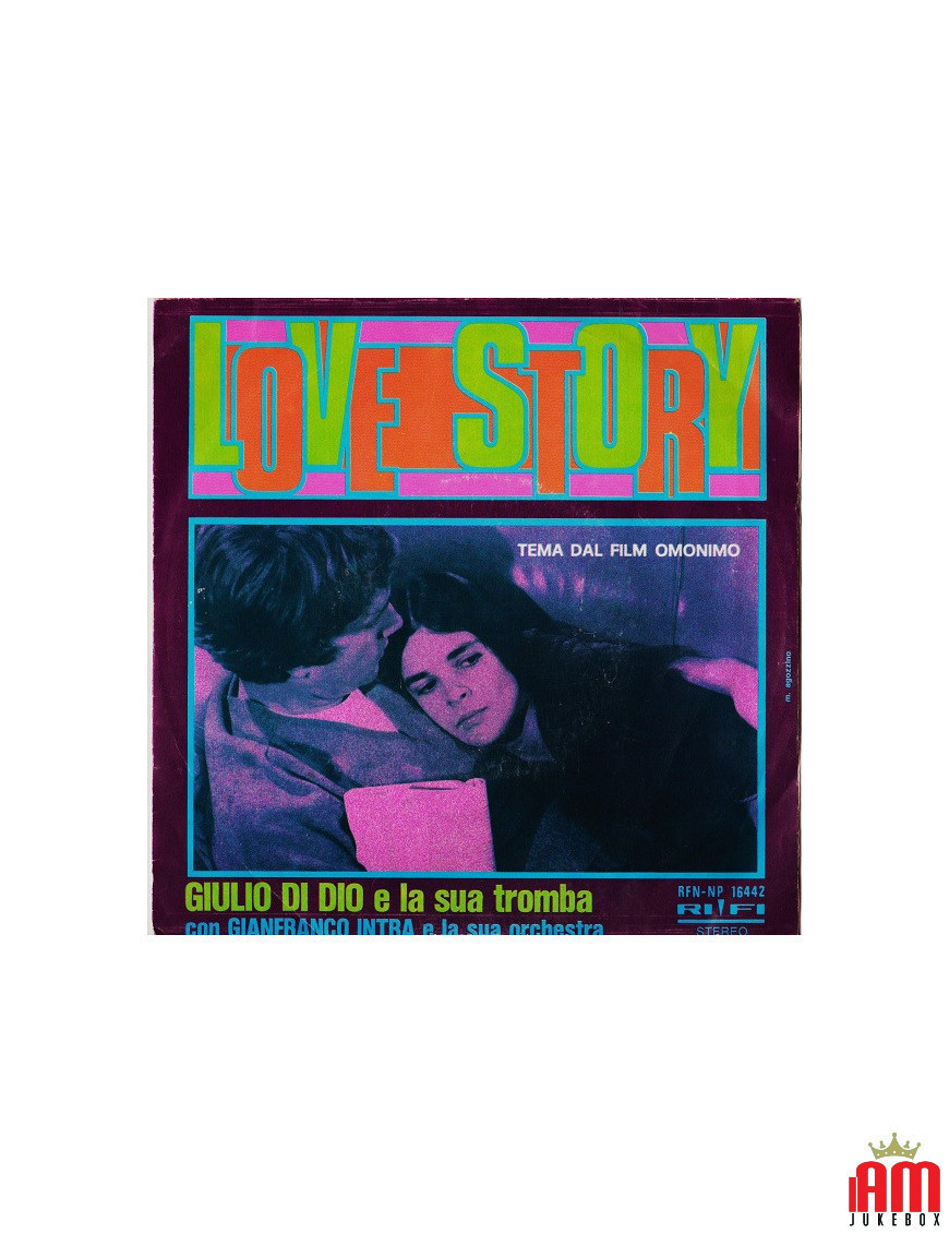 Love Story [Giulio Di Dio] - Vinyl 7", 45 RPM, Stereo [product.brand] 1 - Shop I'm Jukebox 